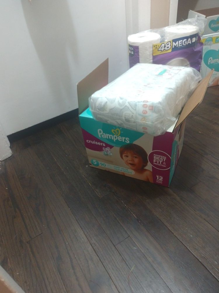 Pampers diapers