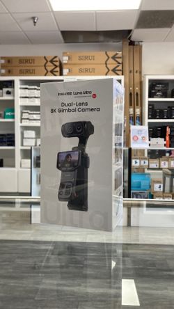 Insta360 Luna Ultra Dual-Lens 8K Gimbal Camera