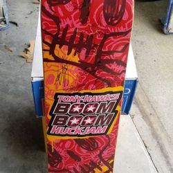 Autographed Tony Hawk skate deck