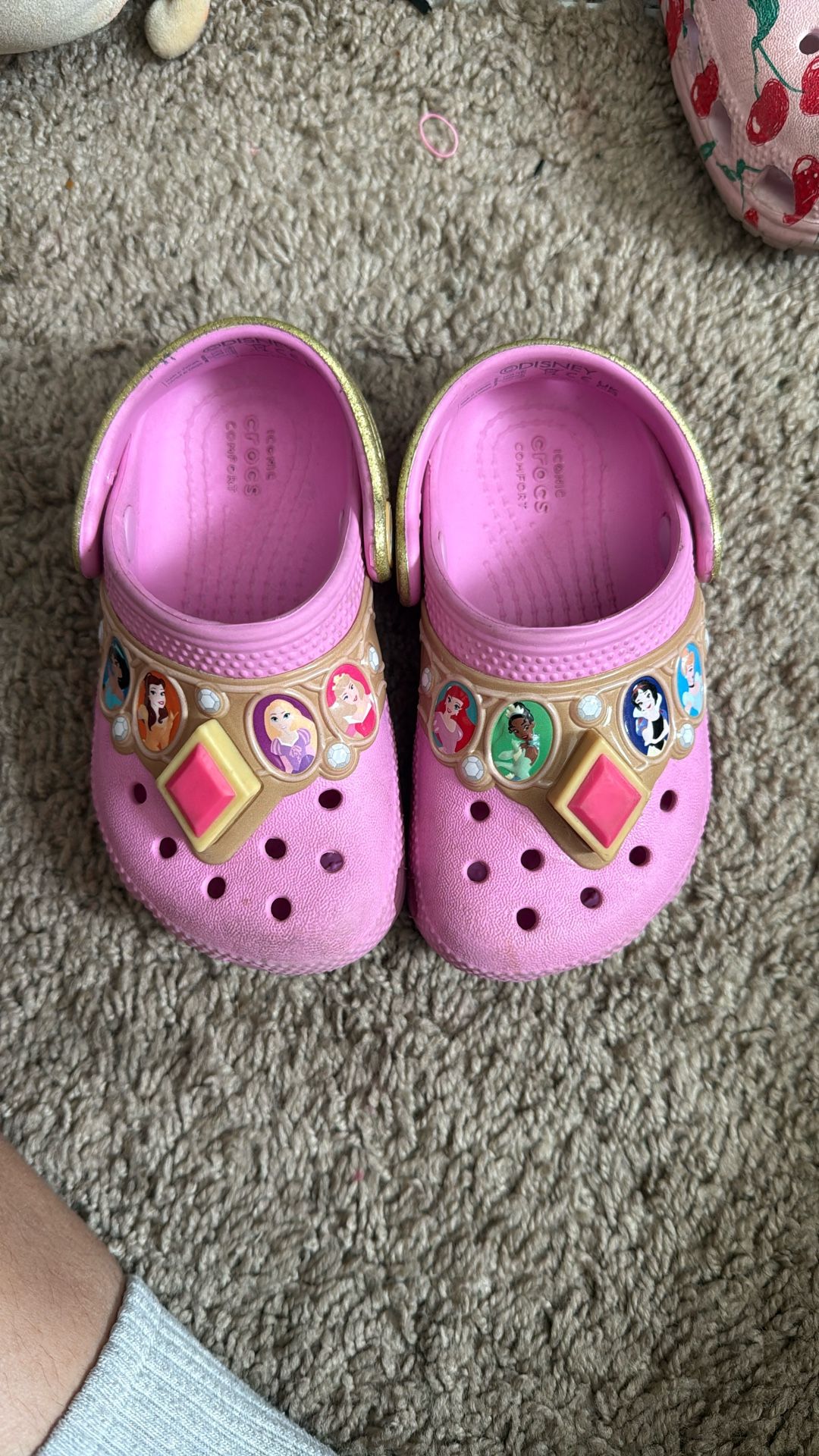 Light Up  princess Crocs