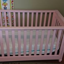 Pink Baby Bed/Toddler Bed