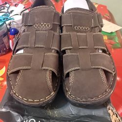 Men's Leather Sandals 