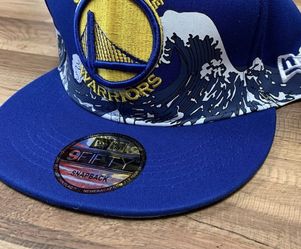 Golden State Warriors Wave Hat Wavy