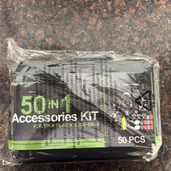 50 in 1  Accessories Kit For Sports Action Cameras 