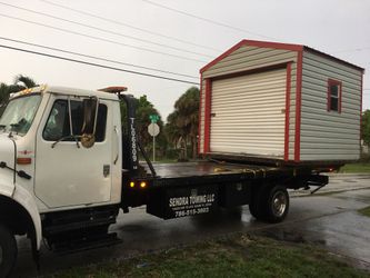 Sheds relocated,, movemo casita