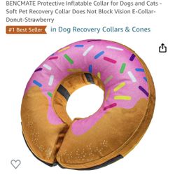  Inflatable Dog Collar (Medium)