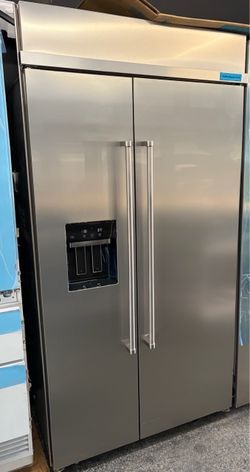 Kitchenaid Built In Side x Side 42” Wide Refrigerator