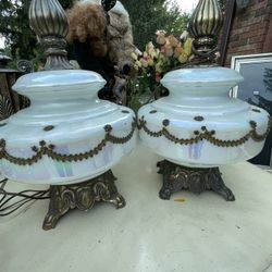 Very  Nice Antique 2 Lights