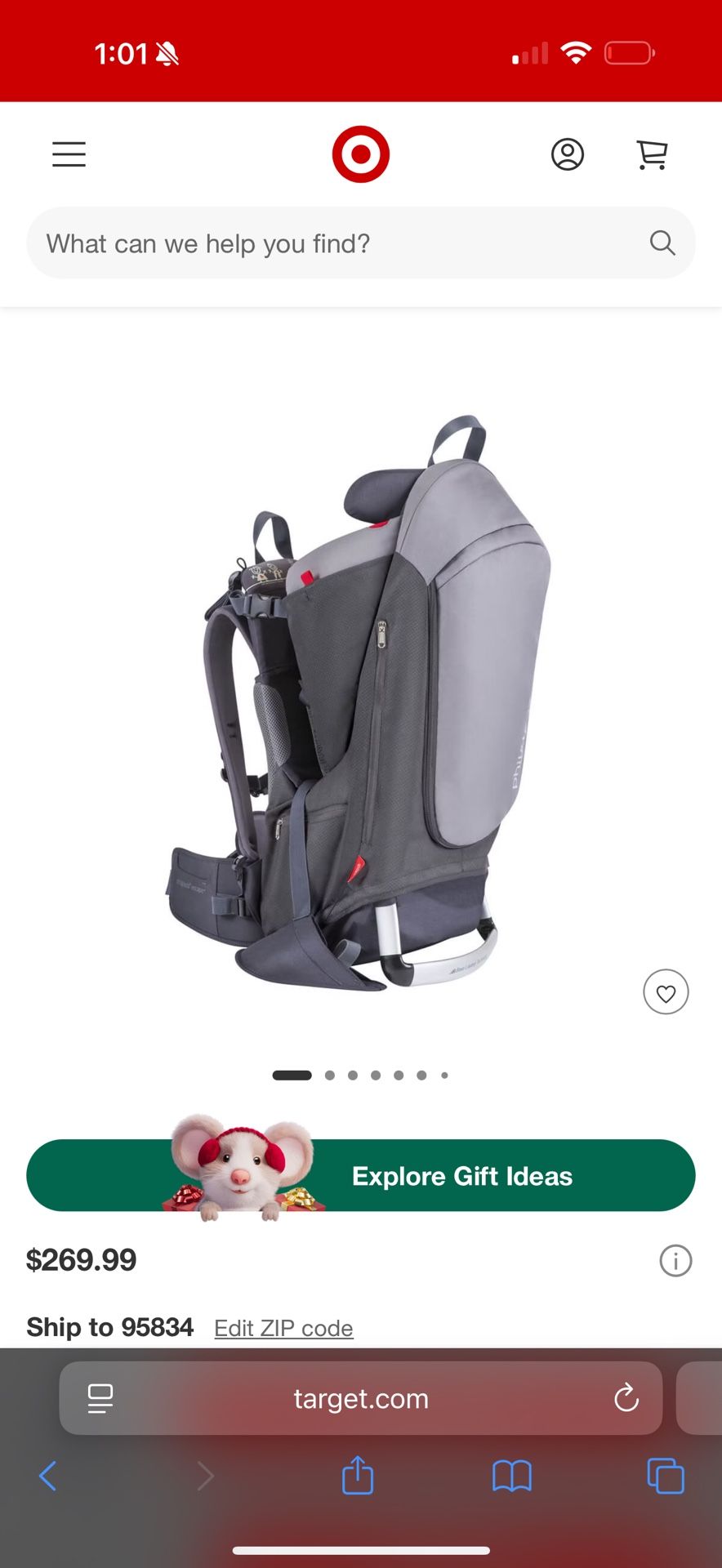 Phil & Teds Baby Carrier 