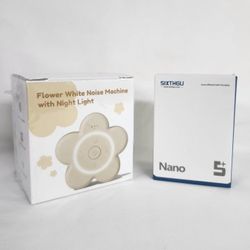 Bundle of 2 – White Noise Machine + Fast Charger (Brand New)