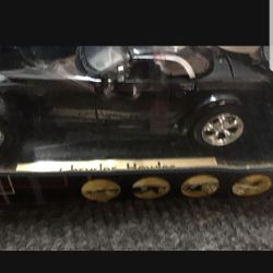 Motor Max Die Cast Black Chrysler Howler Concept Vehicle 1:8 Scale New