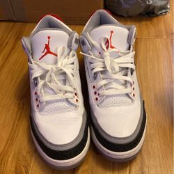 Jordan Retro 3 Mens Size 10