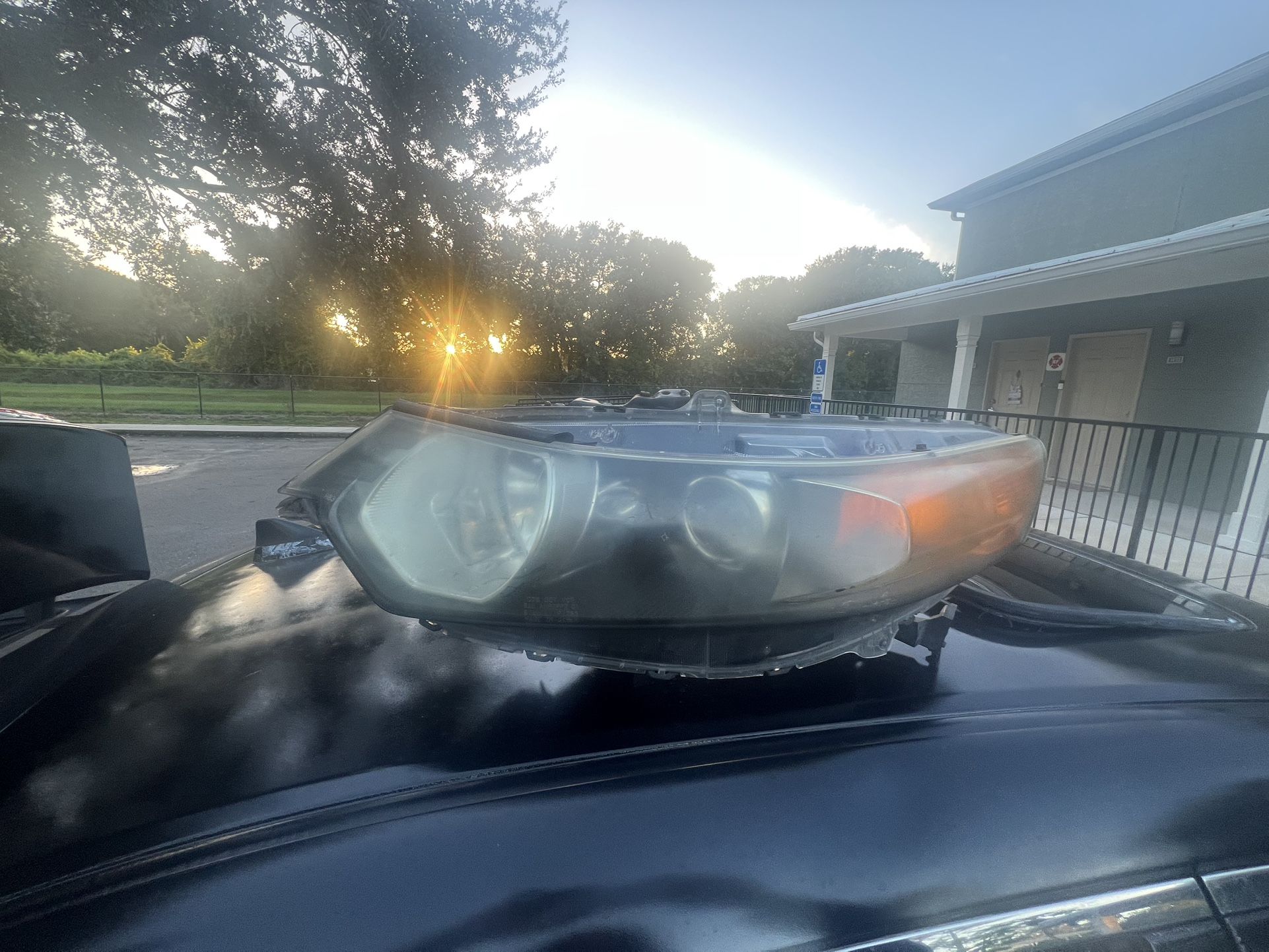 Acura tsx 09-14 left headlight