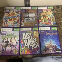 Xbox 360 Kinect Games Bundle