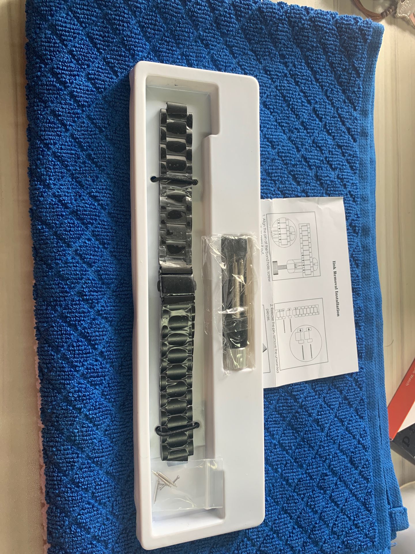 Watch band compatible for Fitbit and inspired hr Fitness tracker black