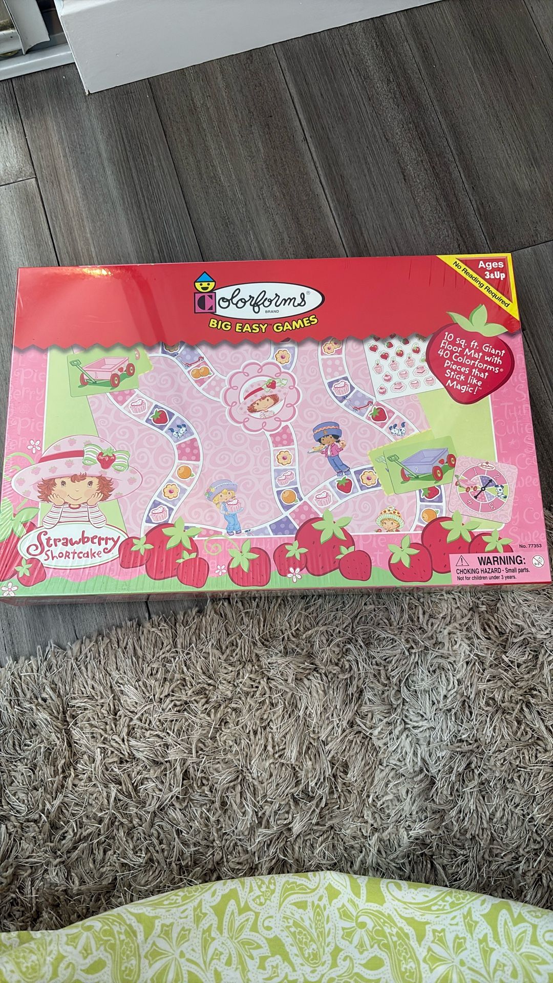 Colorforms Strawberry Shortcake Game