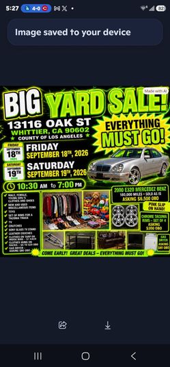 Big Yard Sale
