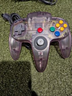Atomic Clear Purple Nintendo 64 Controller OEM