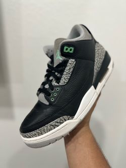 Jordan 3 green glow