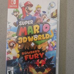 Suoer Mario 3D World + Bowser's Fury Nintendo Switch