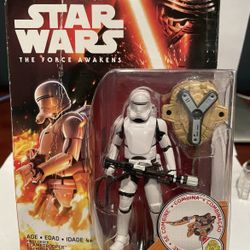 Star Wars The Force Awakens First Order Flametrooper & Constable Zuvio
