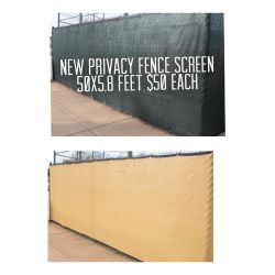 New Privacy Fence Screen Mesh 5.8x50 Feet 