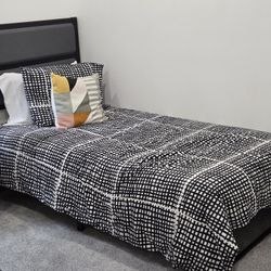 Twin Size Modern Bed Frame
