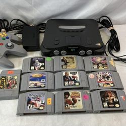 Nintendo 64, Controller, 10 Games