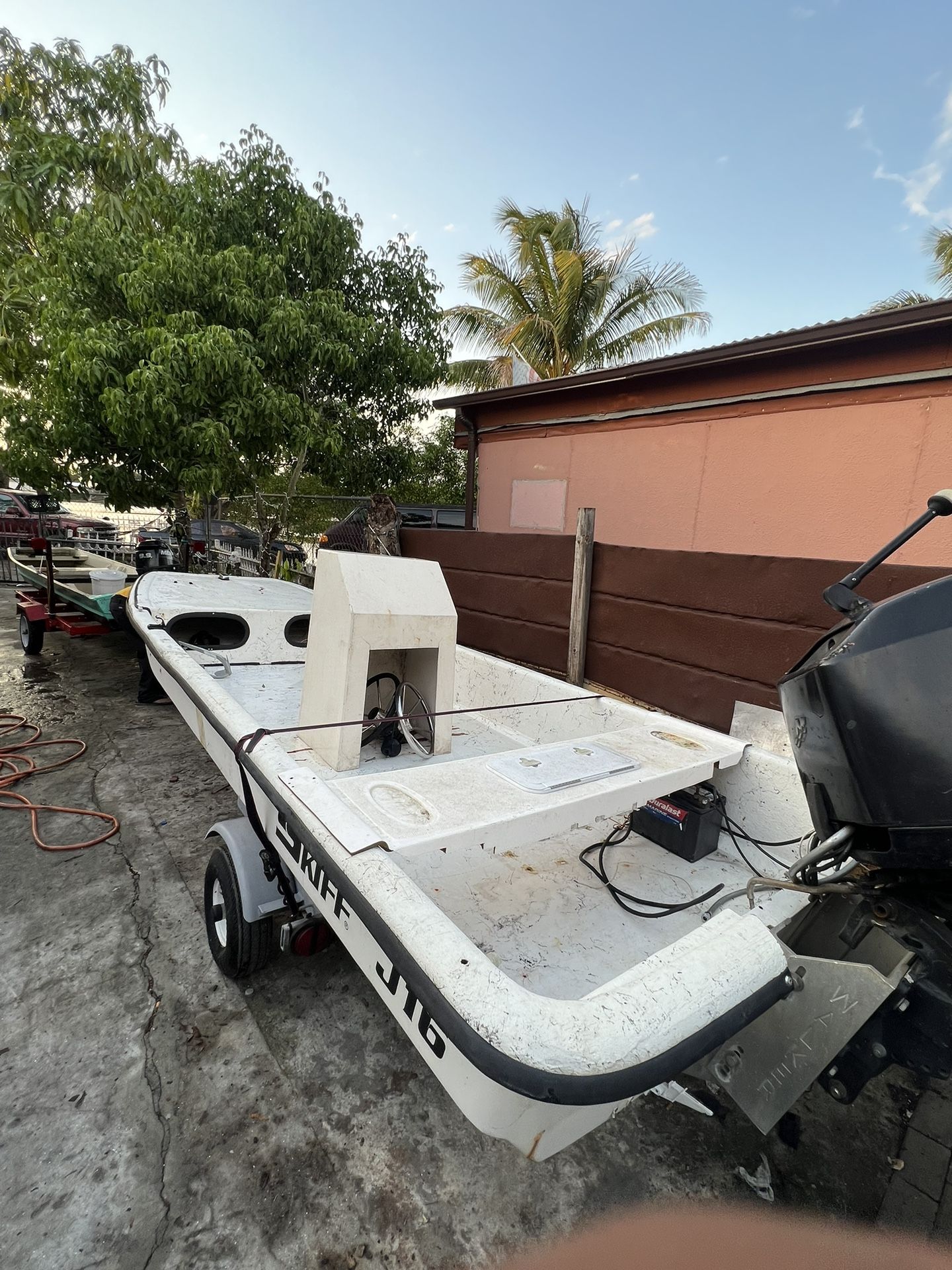 Carolina Skiff J16 With 40 Hp Mercury Outboard for Sale in North Miami