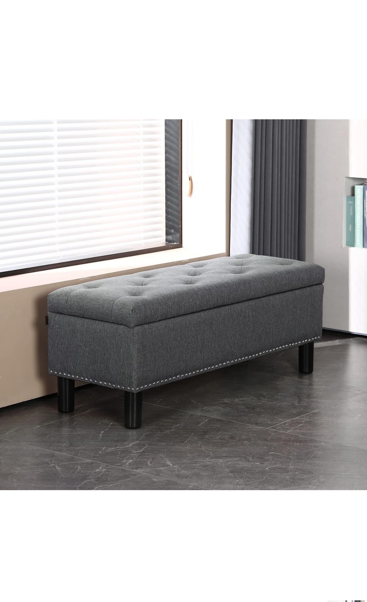 Storage Ottoman Bench 
