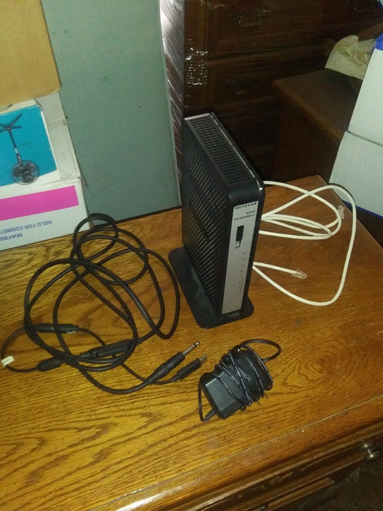 Netgear N450 WIFI Cable Modem Router 802.11n