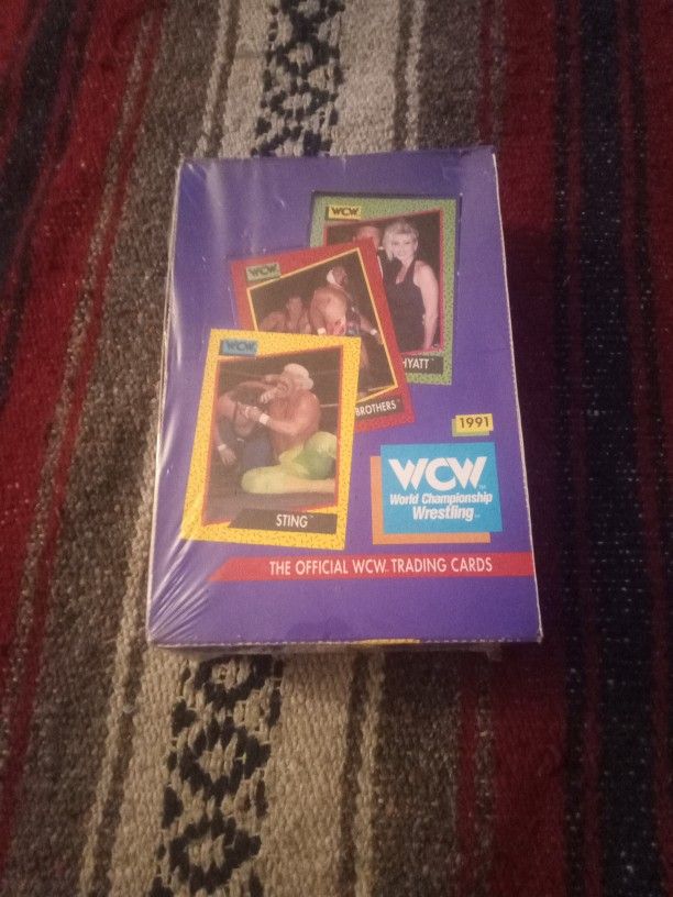 WCW 1991 Factory Sealed Booster Box
