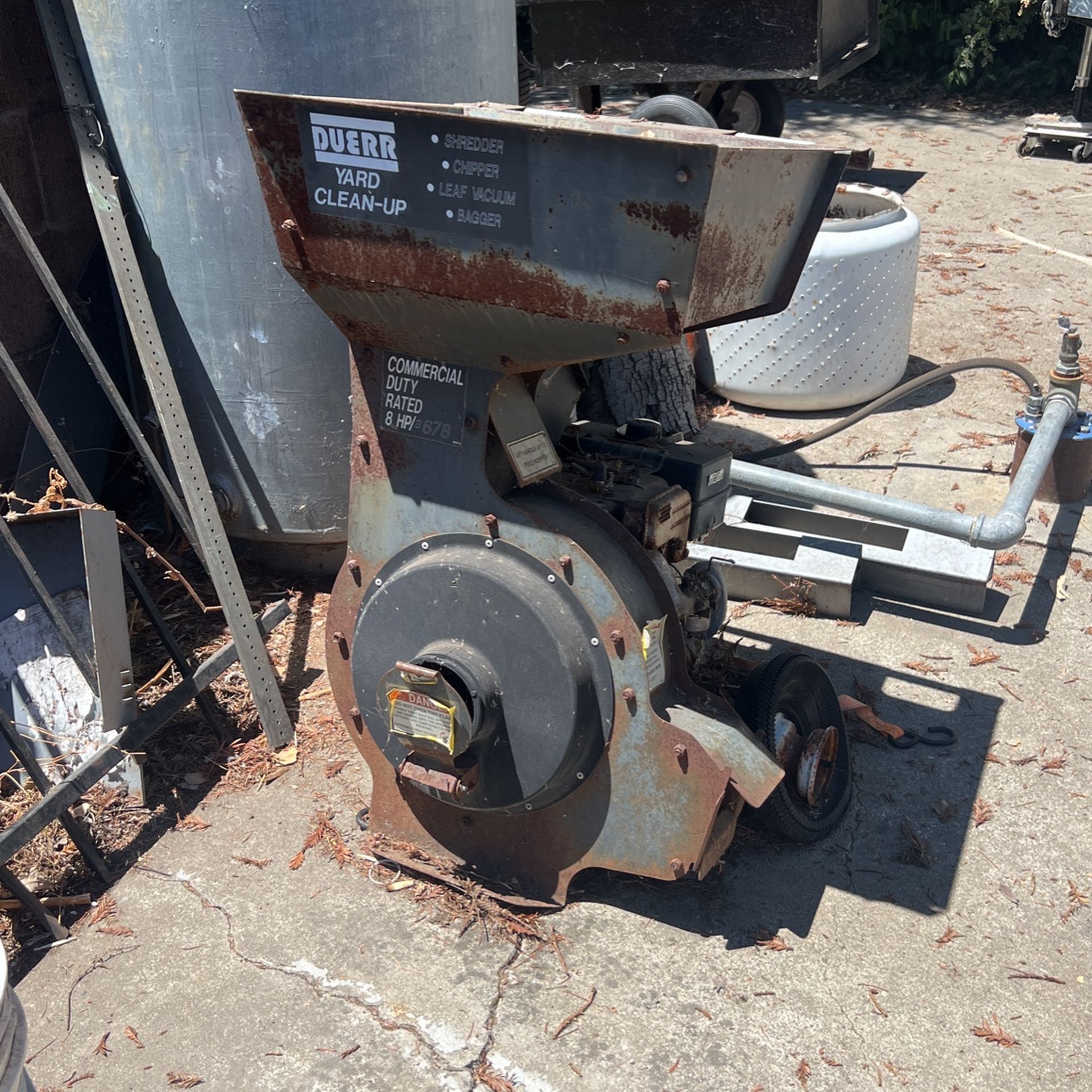 Duerr shredder Chipper 