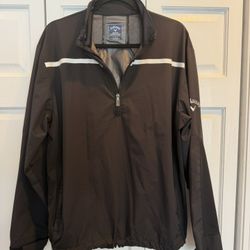 Men’s Medium, Callaway Weather Series 1/4 Zip Golf Pullover Jacket $25