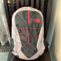 North Face Jester Back Pack Grey/Purple 