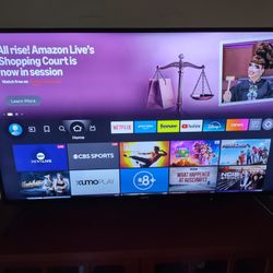 50 Inch Smart Toshiba TV With Remote