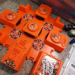 HOT WHEELS- Double loop stunt jump.