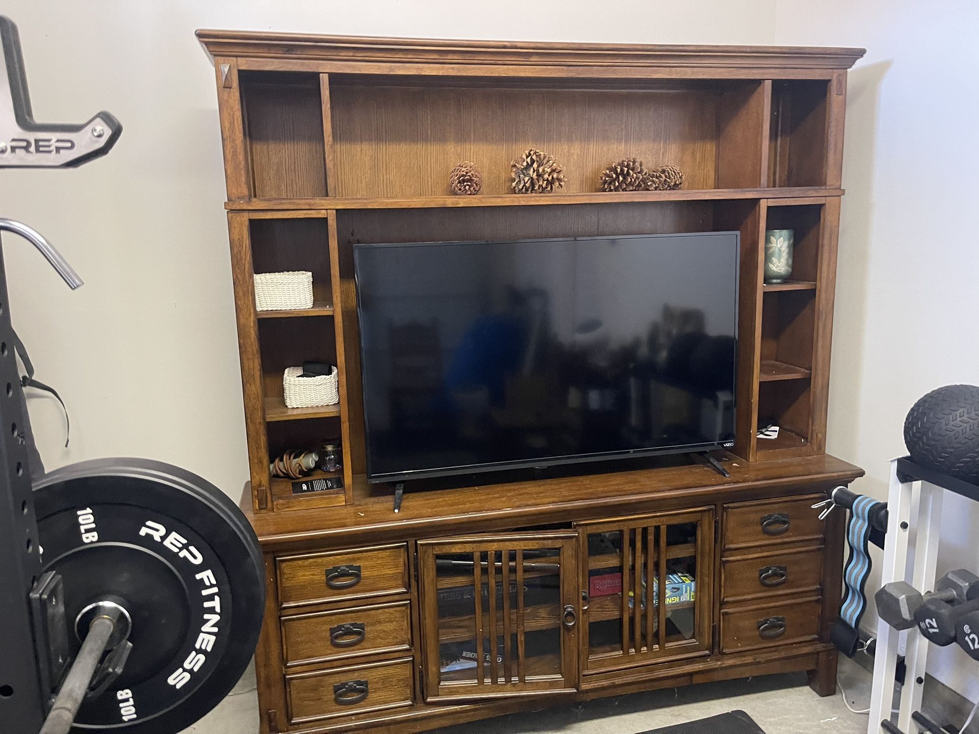 TV cabinet / media center with storage