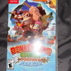 Donkey Kong Country Tropical Freeze for the Nintendo Switch - CIB / complete in box