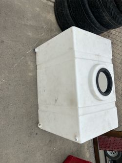 White container for anything you want it for