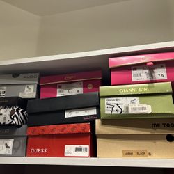 Boxes Of Shoes - Various Styles 