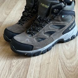 Men’s HI-TEC Yosemite WP Mid Waterproof Hiking Boots Breathable Outdoor Size 7.5