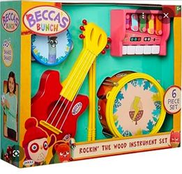 Becca's Bunch Rockin The Wood Instrument Set
