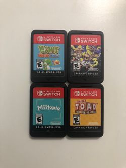 Nintendo switch 4 games