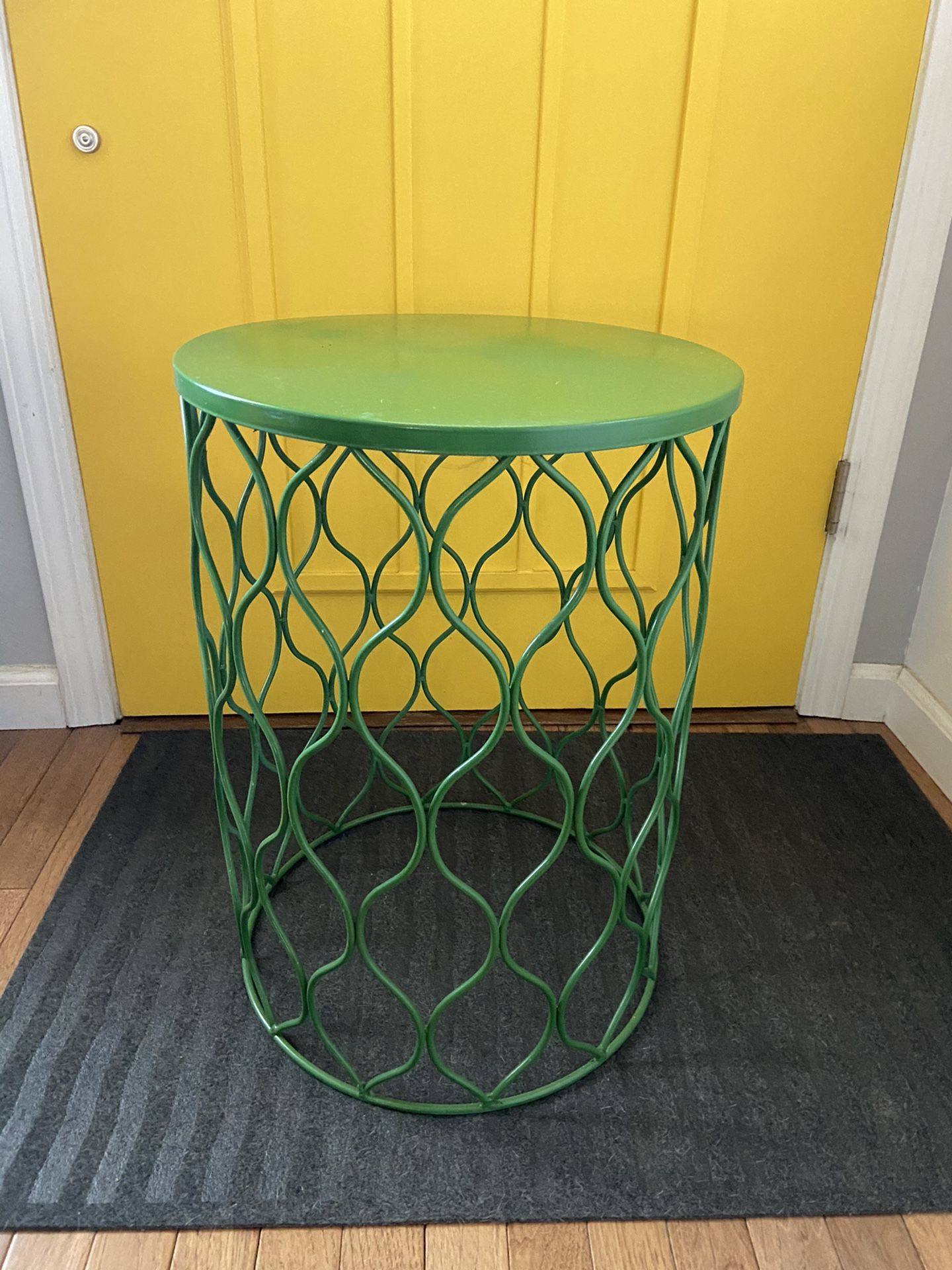 Metal End Table or Plant Stand