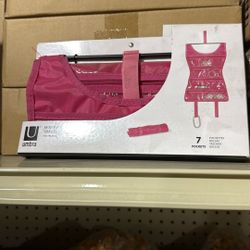 Mini Dress Jewelry Organizers Pink Or Black 