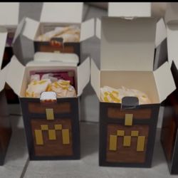 Mincraft mcdonalds collection 