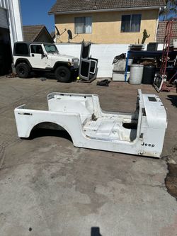 Jeep Wrangler YJ OEM Tub Body White Clean 1987 through 1995