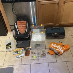 Fishing Bag And Tackle 