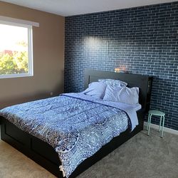 Free platform storage bed